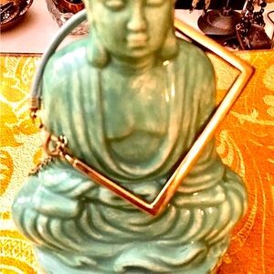 SALE! OBO! Topshop Gold & Teal Leather Bracelet